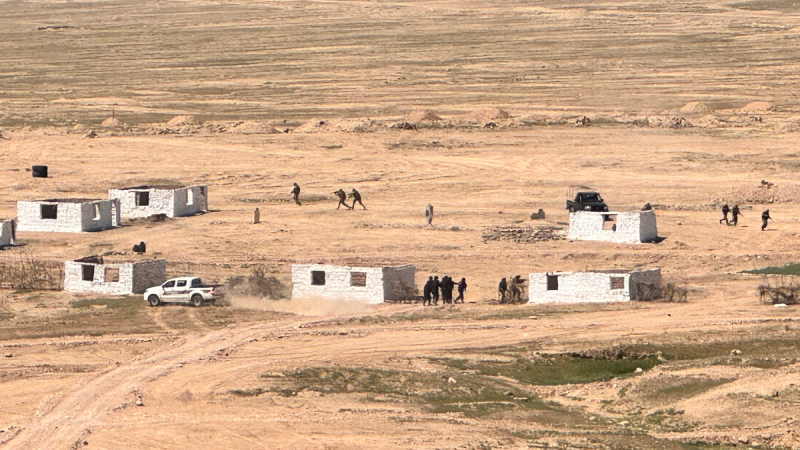 Военнослужащие 201-й базы РФ в РТ на учениях. Источник фото: Минобороны РФ