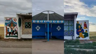 Творчество в степи. Кое-что интересное на трассах Казахстана