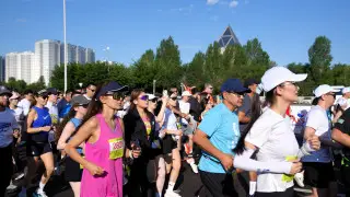 7 000 участников на старте и тысячи личных побед: как прошел Astana Half Marathon