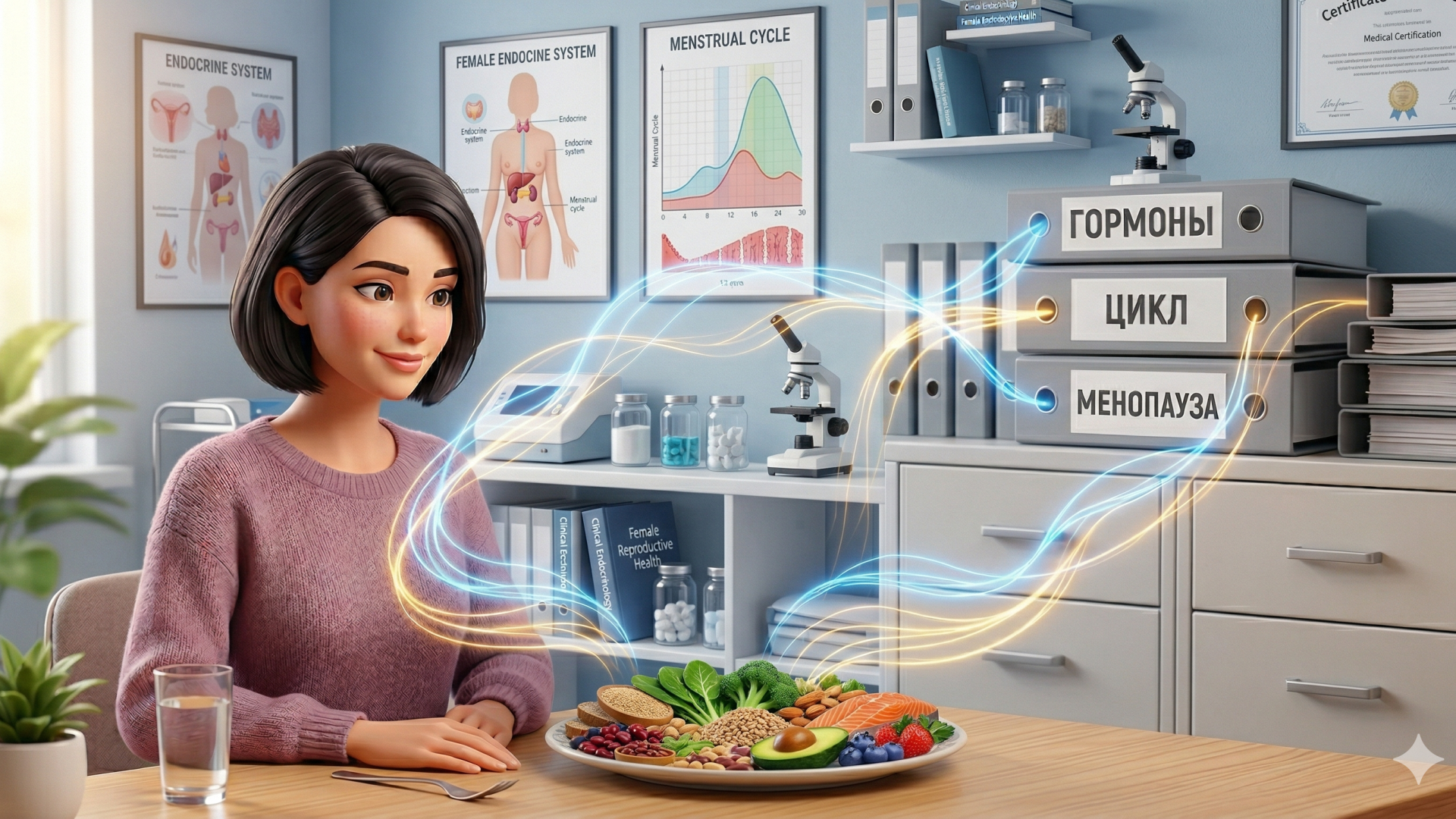 Тәрелкедегі гормондар: тағам әйел денсаулығына қалай әсер етеді?