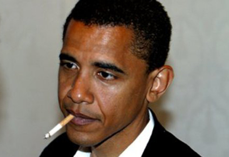Барак Обама бросил курить