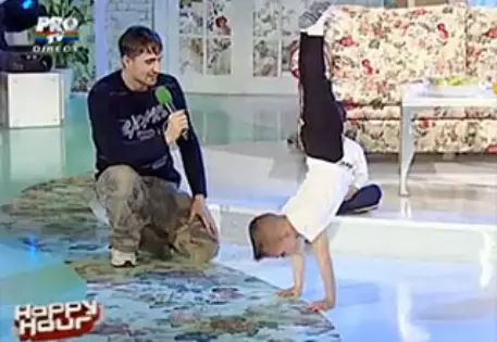 5-летнего румына признали самым сильным мальчиком в мире