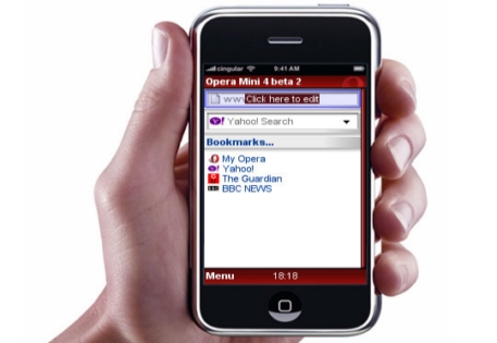 Opera во второй раз покажет браузер Opera Mini для iPhone
