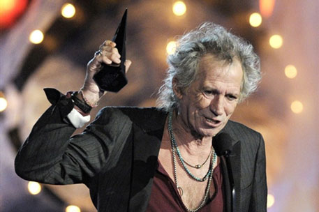 Гитариста The Rolling Stones наградили на церемонии Scream Awards