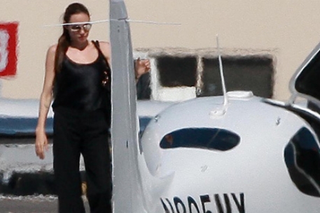 Анджелину Джоли научат управлять самолетом