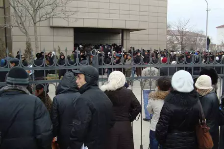 Акция протеста рабочих "Озенмунайгаза" завершена