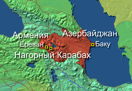 Армяне обстреляли территорию Азербайджана из системы "Град"