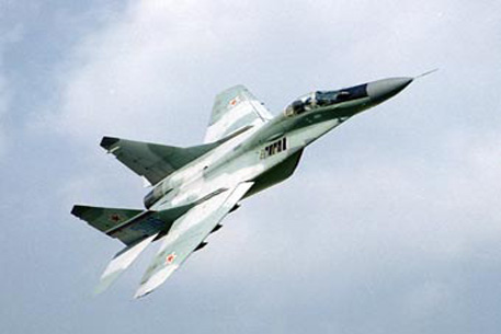 Над Белоруссией столкнулись два истребителя МиГ-29