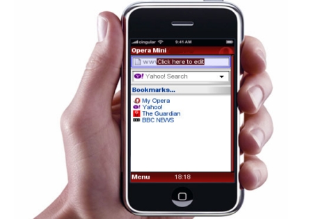 Выпустили бета-версию браузера Opera Mini 5 для Android-телефонов