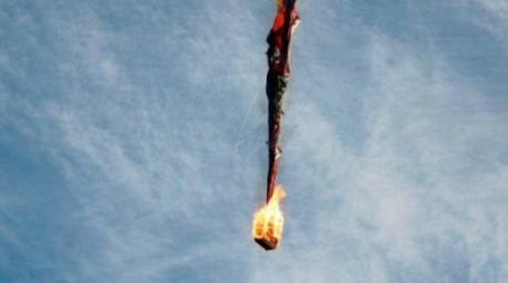 В Турции упал воздушный шар с туристами на борту