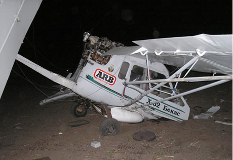В Волгоградской области разбился самолет