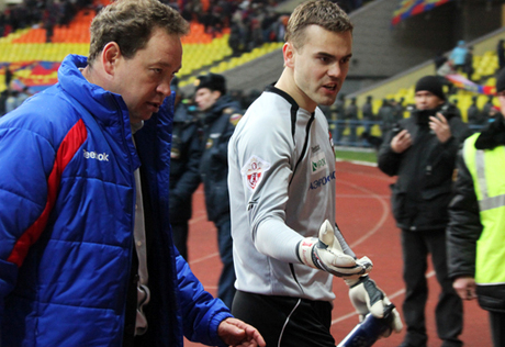 Акинфеев получил травму в матче Лиги Европы