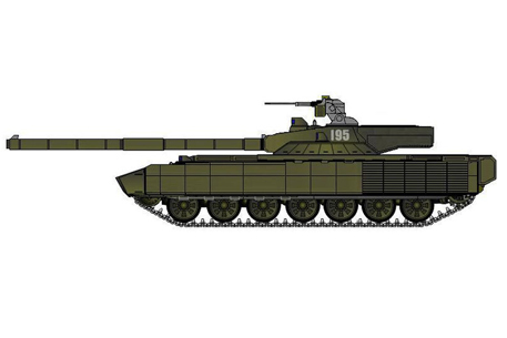 На выставке "Оборона и защита-2010" прошел закрытый показ танка Т-95