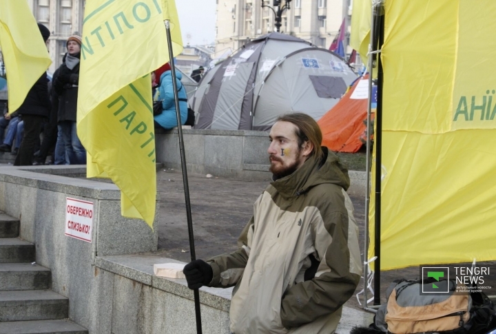 Украинцы ратуют за европейские ценности и их образ жизни. Этого добиваются и для себя.
Фото ©Владимир Прокопенко