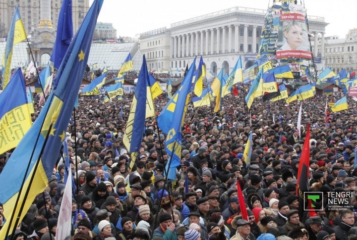 8 декабря на Майдане прошел марш миллионов.
©Владимир Прокопенко