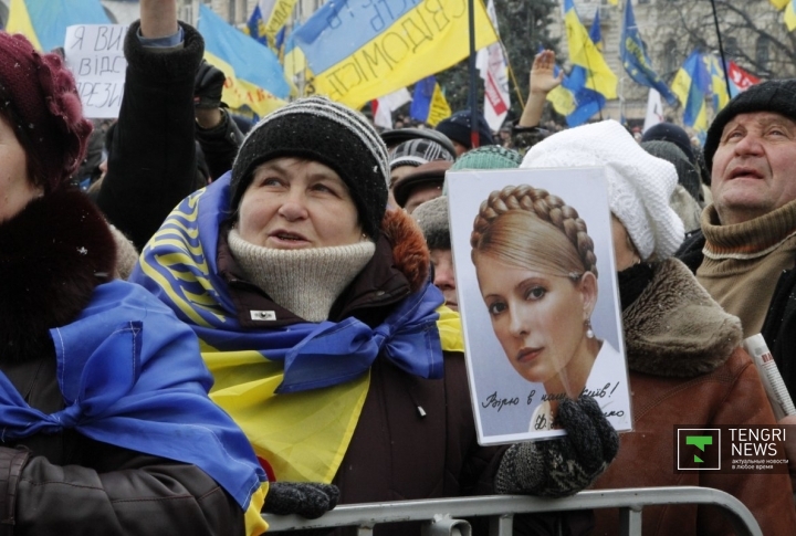 По мнению митингующих, доказательством свободы Украины должно стать освобождение Юлии Тимошенко.
©Владимир Прокопенко