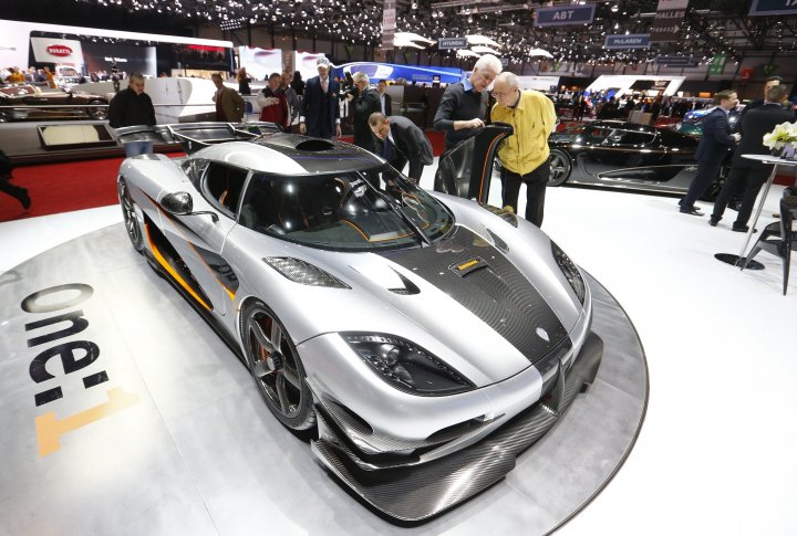 Koenigsegg Agera One. ©REUTERS