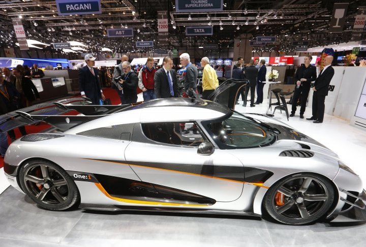 Koenigsegg Agera One. ©REUTERS