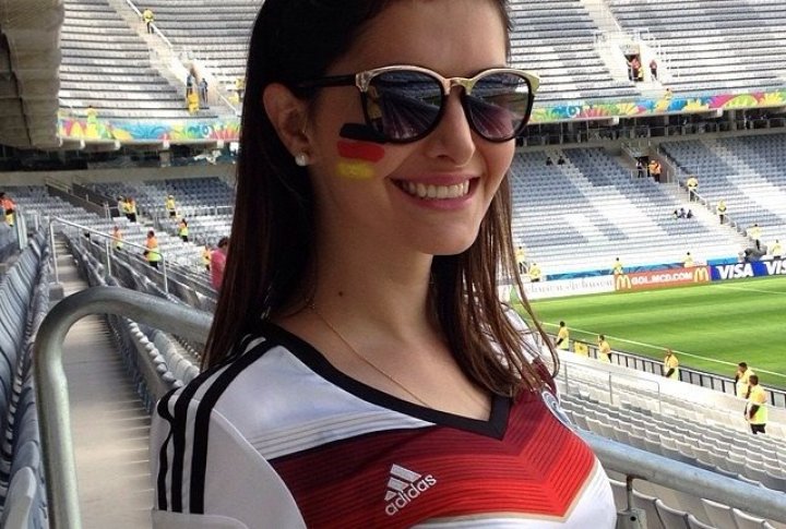 Болельщица сборной Германии. Фото instagram.com/llreichen©