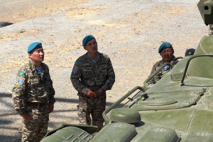 Казахстанские десантники.
©Владимир Прокопенко