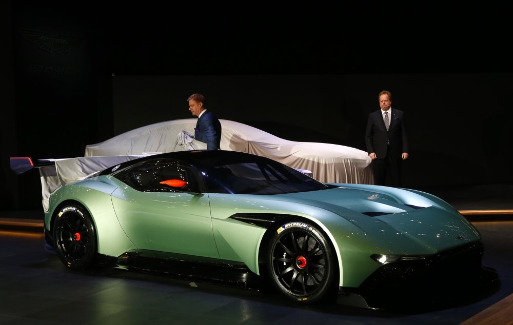 Экстремальный суперкар Aston Martin Vulcan будет выпущен всего в 24 экземплярах. © REUTERS