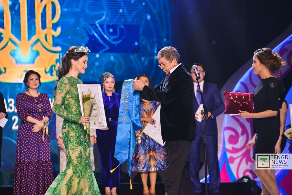 Обладательница третьего места - Альбина Салимова из Западно-Казахстанской области. Фото Турар Казангапов ©