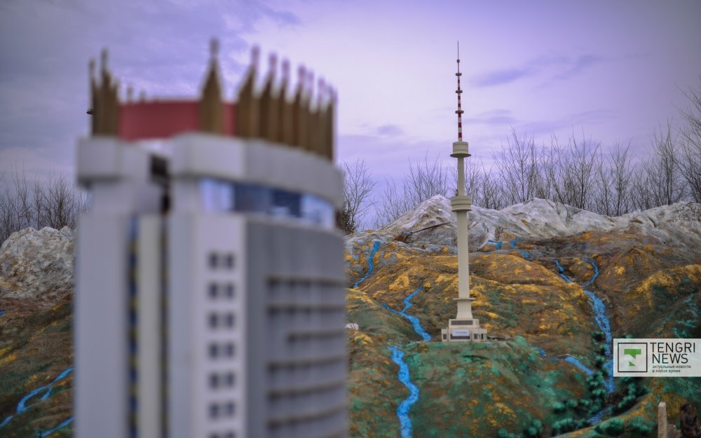Телебашня на Коктобе в Алматы. © Фото Турар Казангапов.