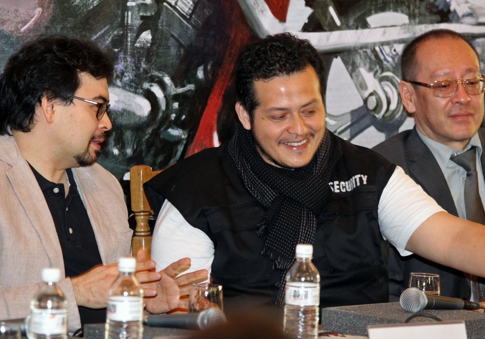 На пресс-конференции был и мексиканский тенор Хоэль Монтеро, который исполнил роль Дона Хозе. ©Николай Колесников
