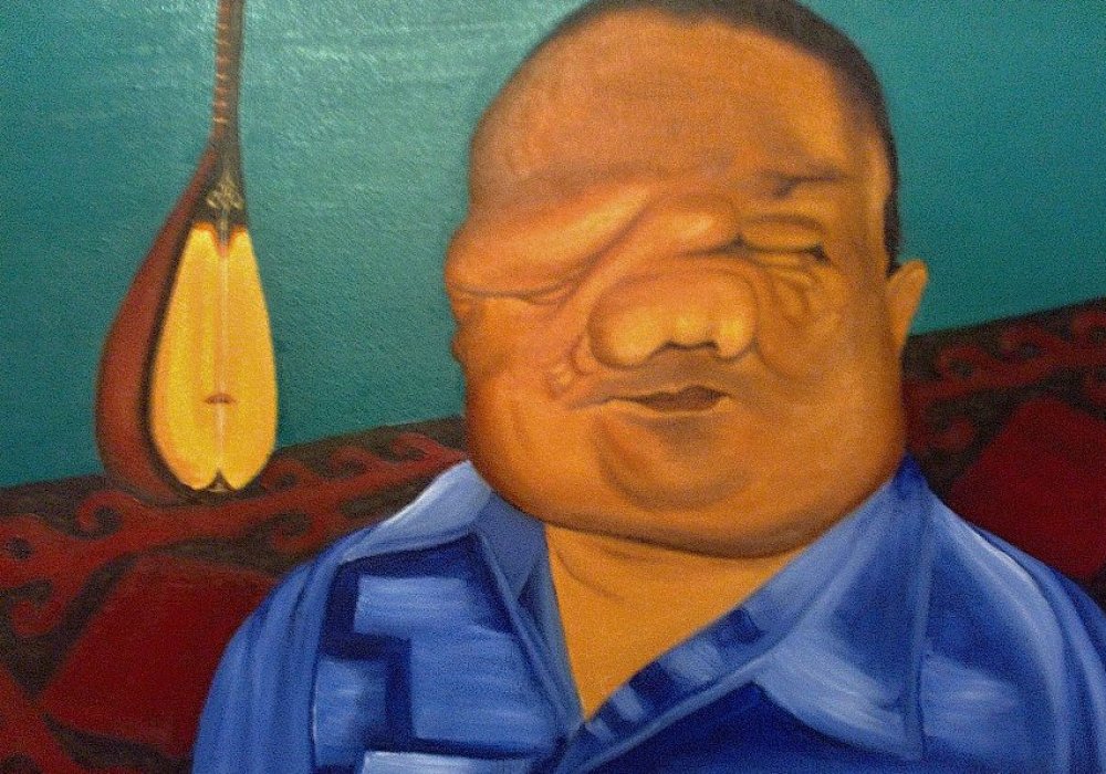 Пострадавшим от испытаний на Семипалатинском полигоне художник посвятил серию картин.
