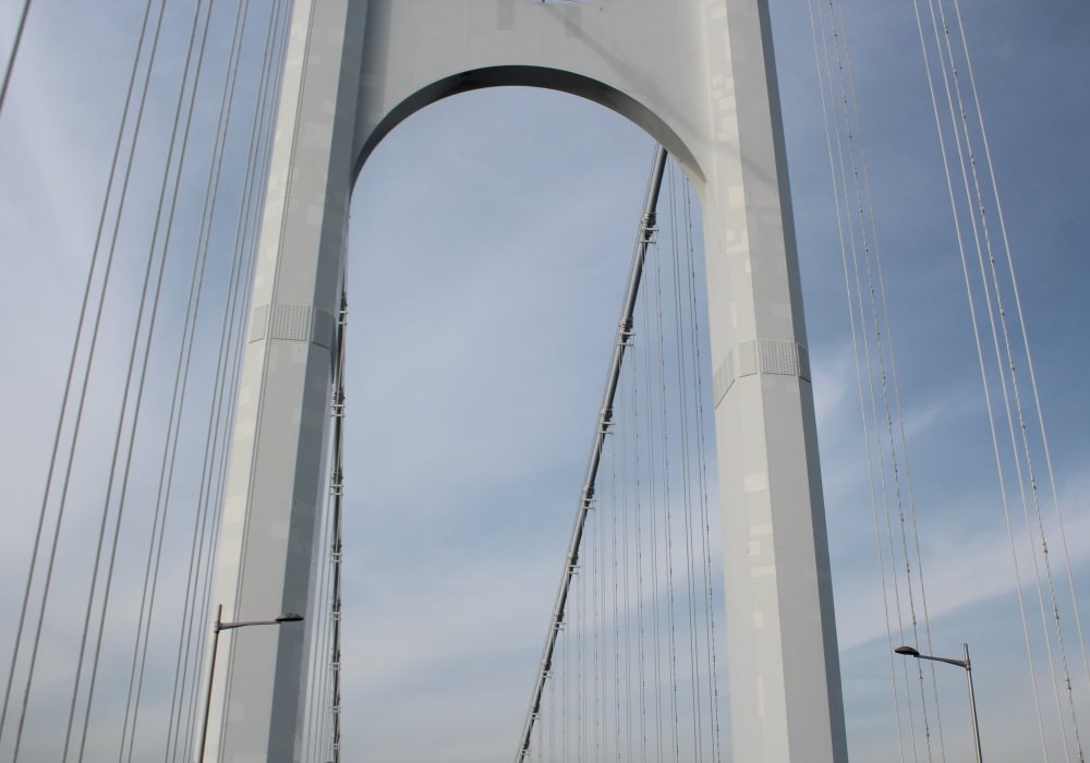 Крупнейший мост в Пусане.