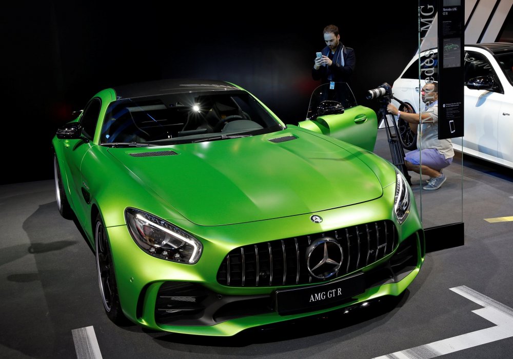 Mercedes AMG GT Roadster. © REUTERS