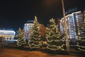 Алматы готовится к Новому году