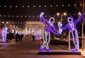 Как Алматы преобразился в преддверии Нового года