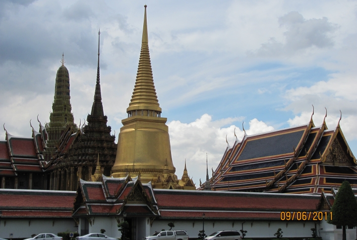 Храм, где хранится часть останков Будды. Бангкок. ©Динара Муратова
