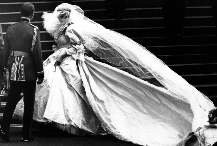 Свадебное платье принцессы Дианы. ©REUTERS