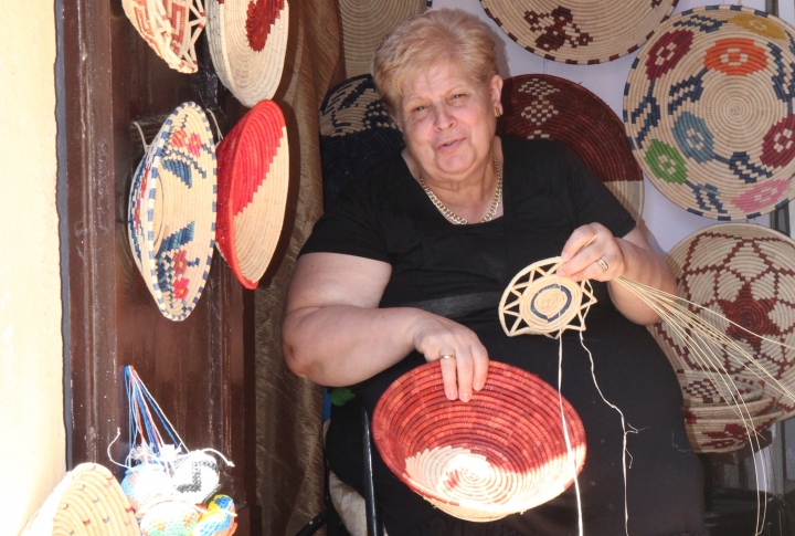Изготовление традиционных сардских корзин. ©Сергей Майборода
