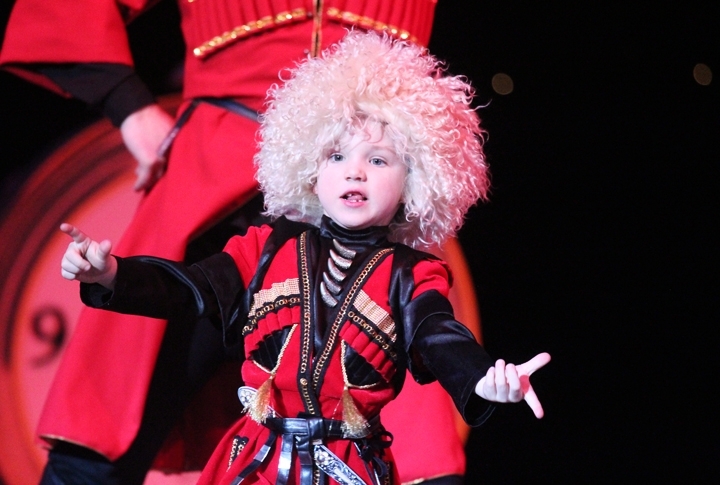 5-летний Станислав Алексеев покорил весь зал своим танцем "Лезгинка". <br>Фото Айжан Тугельбаева©