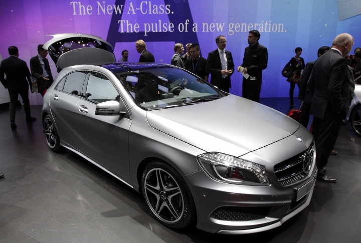 Новый Class A Mercedes-Benz. Фото ©REUTERS