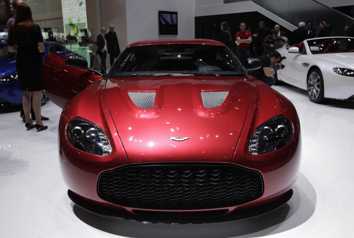 Новый V12 Zagato Aston Martin. Фото ©REUTERS
