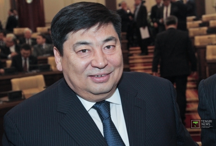 Глава финансовой полиции Рашид Тусупбеков. Фото Даниал Окасов©