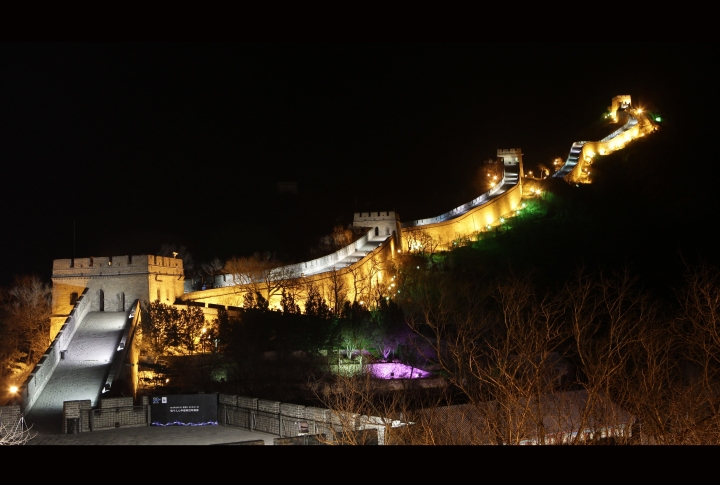 Великая Китайская стена. До отключения. Фото REUTERS/Jason Lee©