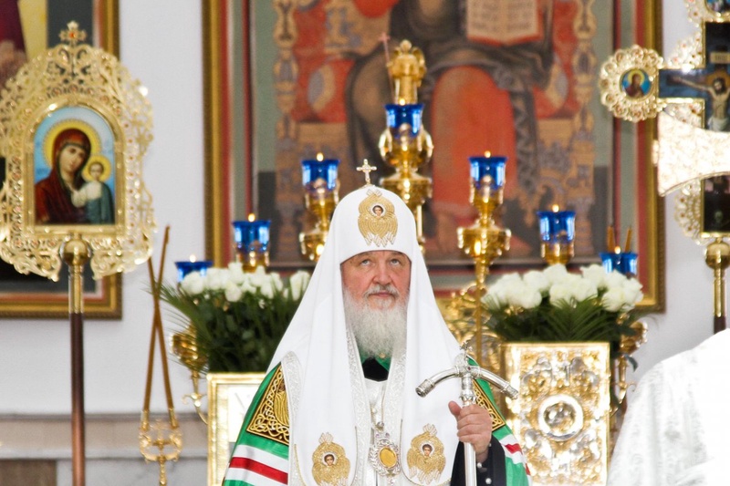 Патриарх Московский и всея Руси Кирилл. Фото Даниал Окасов©