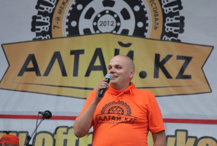 Организатор фестиваля Иван Терехов. Позывной Громозека.
Фото ©Владимир Прокопенко