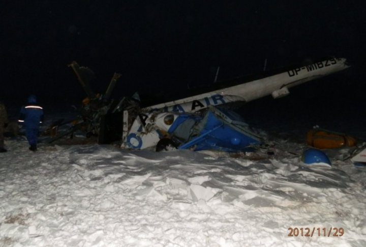 Ми-8 был обнаружен 29 ноября в Алакольском районе Алматинской области. Фото ©Пресс-служба ДЧС Алматинской области