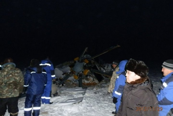 Ми-8 был обнаружен 29 ноября в Алакольском районе Алматинской области. Фото ©Пресс-служба ДЧС Алматинской области