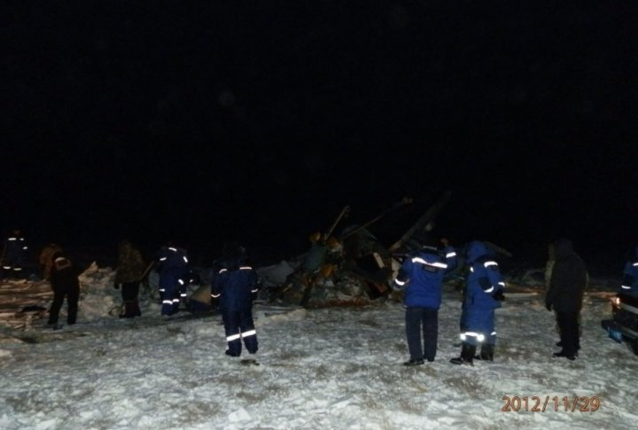 Ми-8 был обнаружен 29 ноября в Алакольском районе Алматинской области. Фото ©Пресс-служба ДЧС Алматинской области