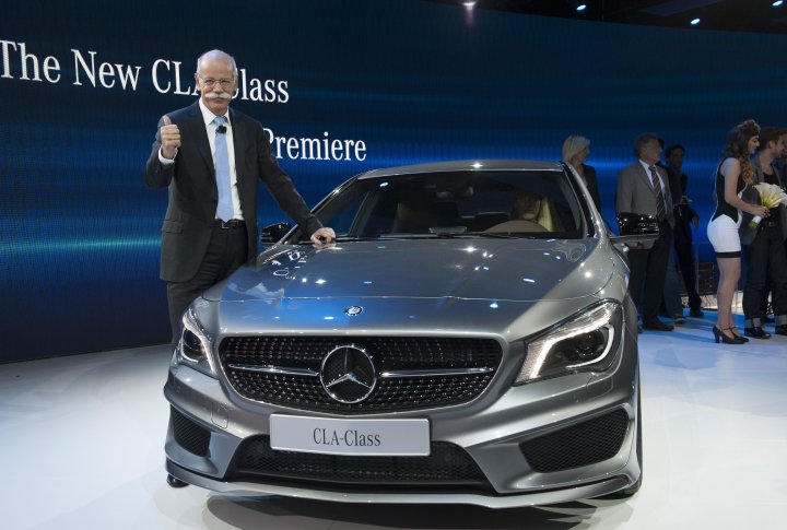 Mercedes-Benz 2014 CLA-Class. Фото REUTERS©