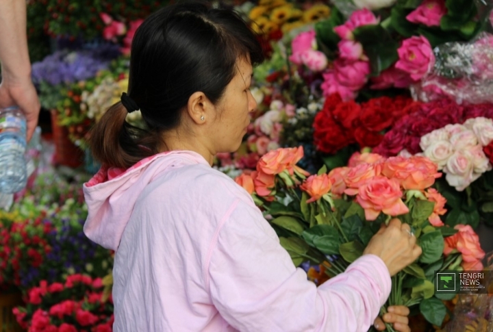 Рынок цветов в Хошимине. ©Роза Есенкулова