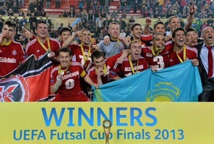 Момент триумфа. Алматинский клуб впервые в своей истории становится обладателем Кубка УЕФА. 