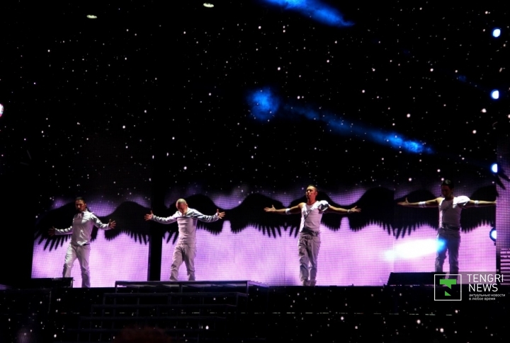 Группа Rin'Go спела песню группы Europe The Final Countdown. <br>Фото Айжан Тугельбаева©